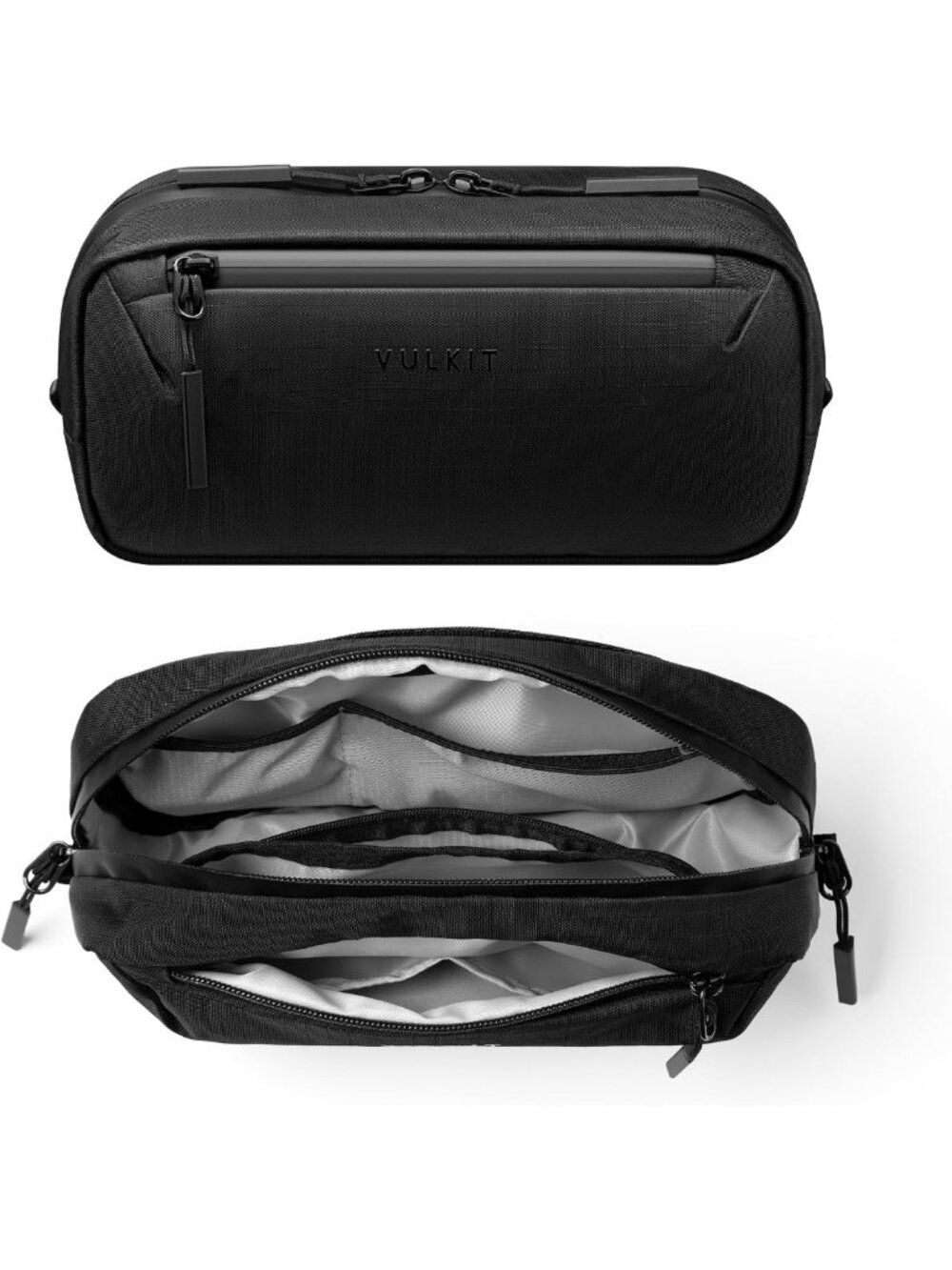 Travel Tech Organizer Bag - Water & Scratch Resistant Pouch for Cables